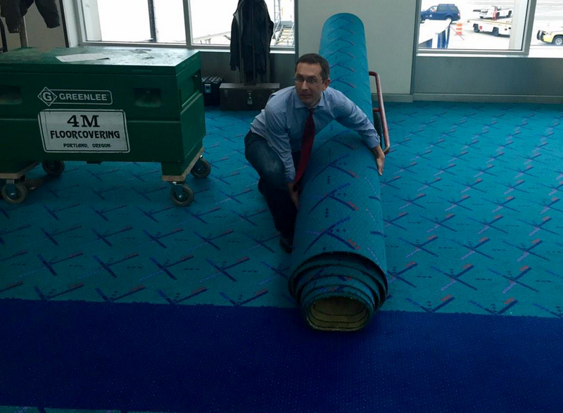 Illustration for article titled How the Portland Airport Carpet Became a Hipster Icon